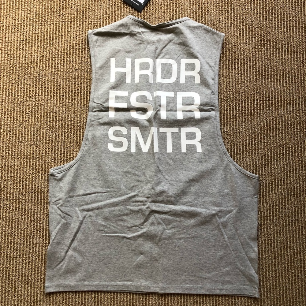 BOXRAW gray sleeves shirt
